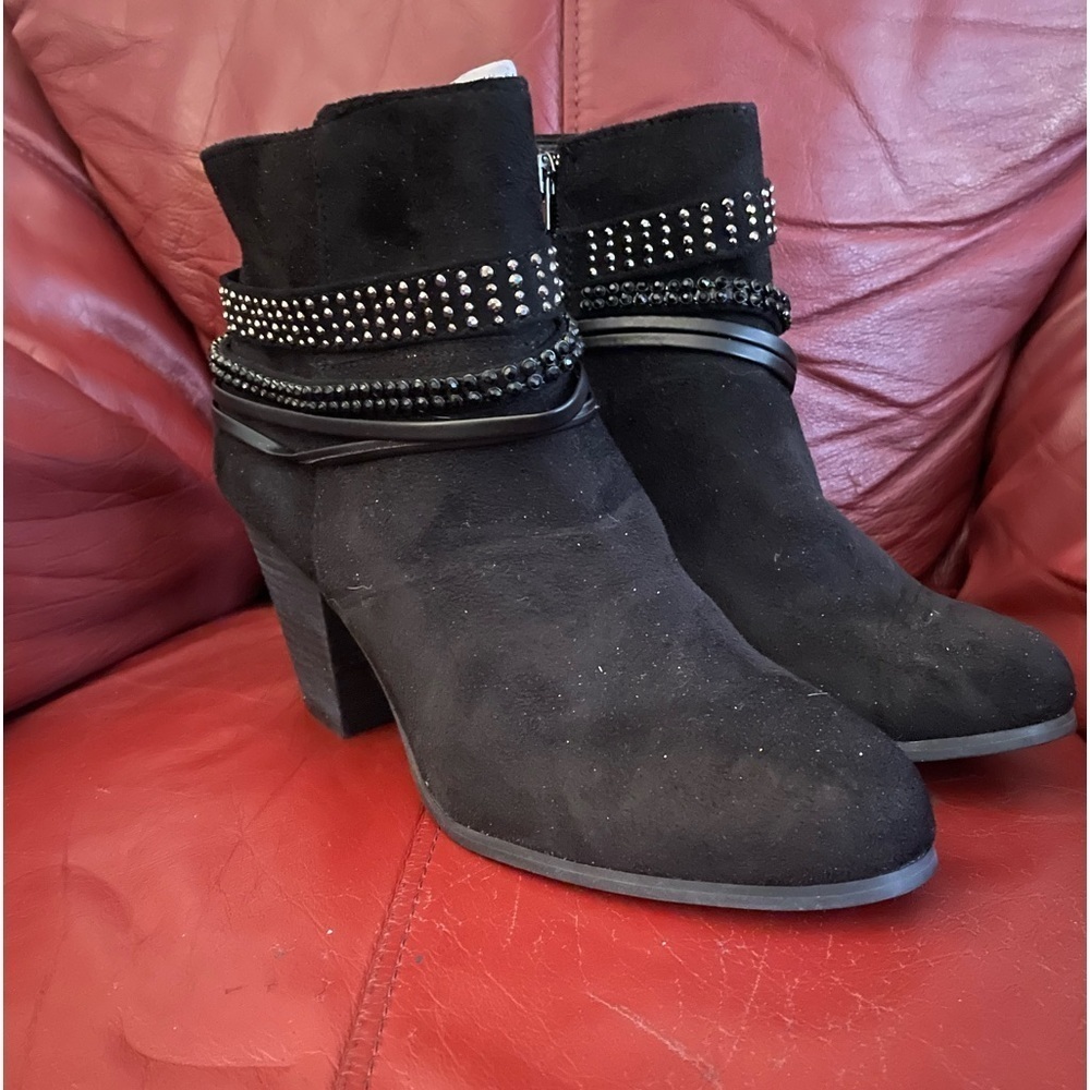 BONGO Black Booties 10 NWT